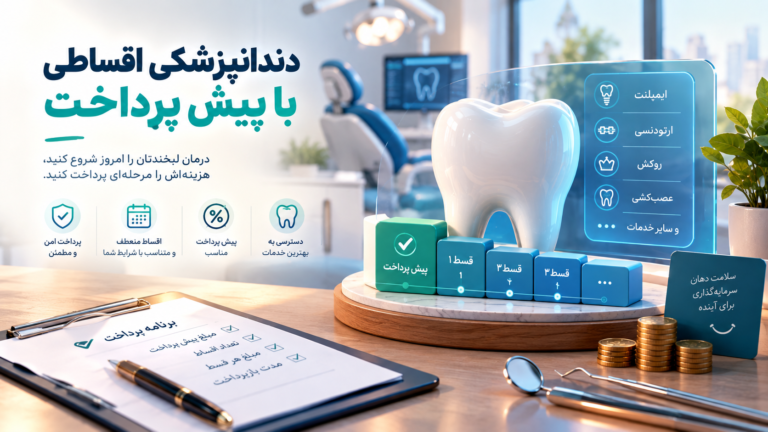 دندانپزشکی اقساطی با پیش پرداخت