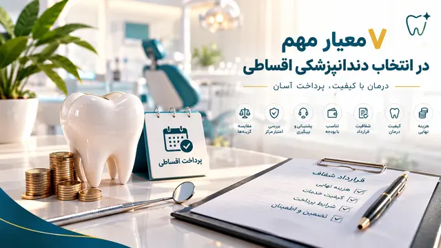 راهنمای انتخاب دندانپزشکی اقساطی
